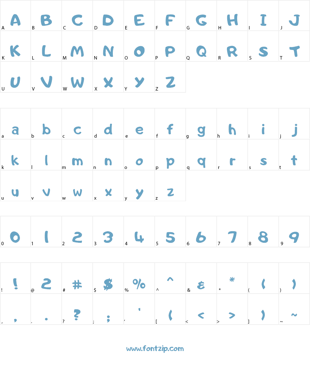 Adigiana Extreme Font Character